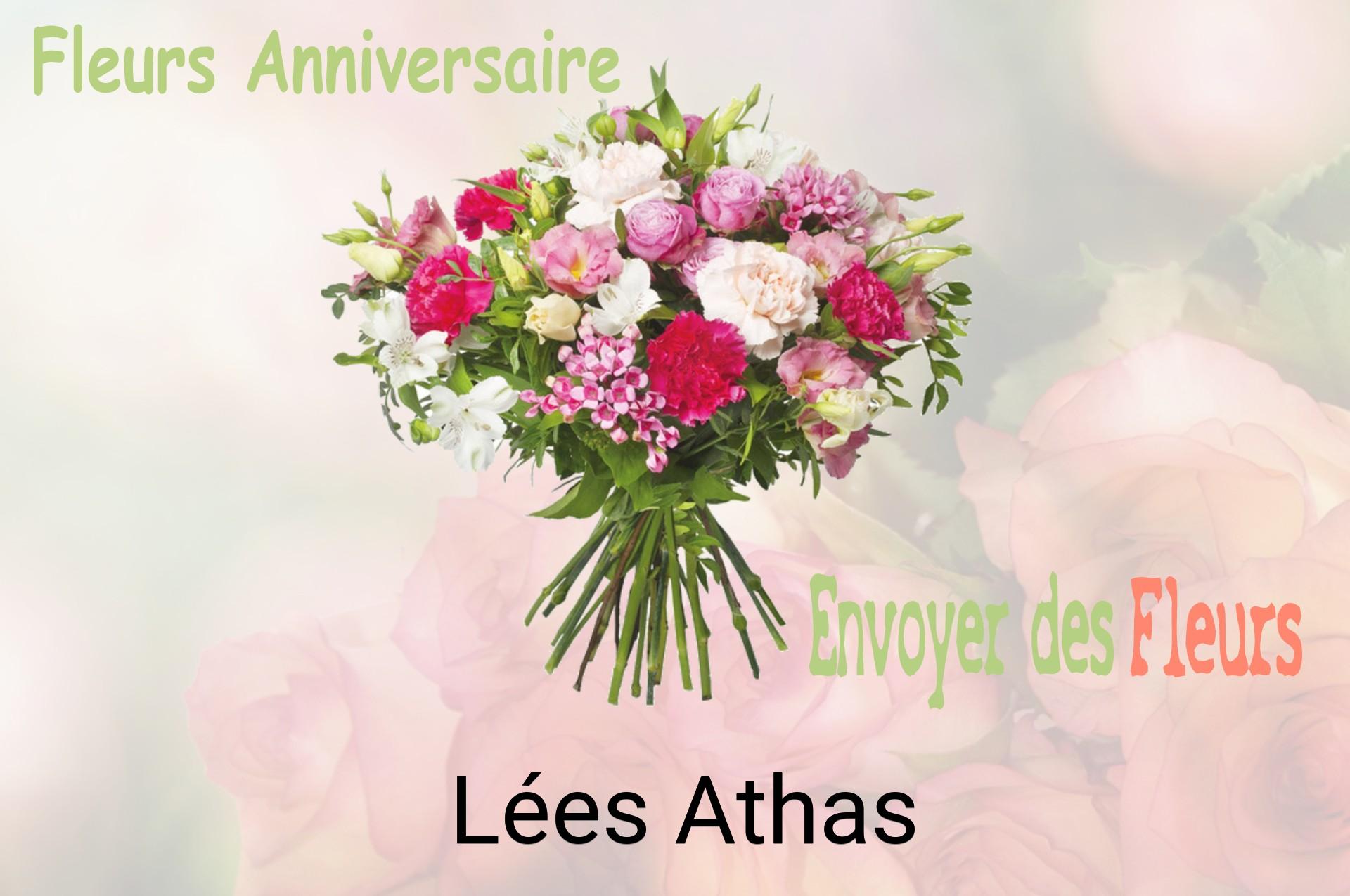 Bouquet de fleurs d’anniversaire livré à Lées-Athas