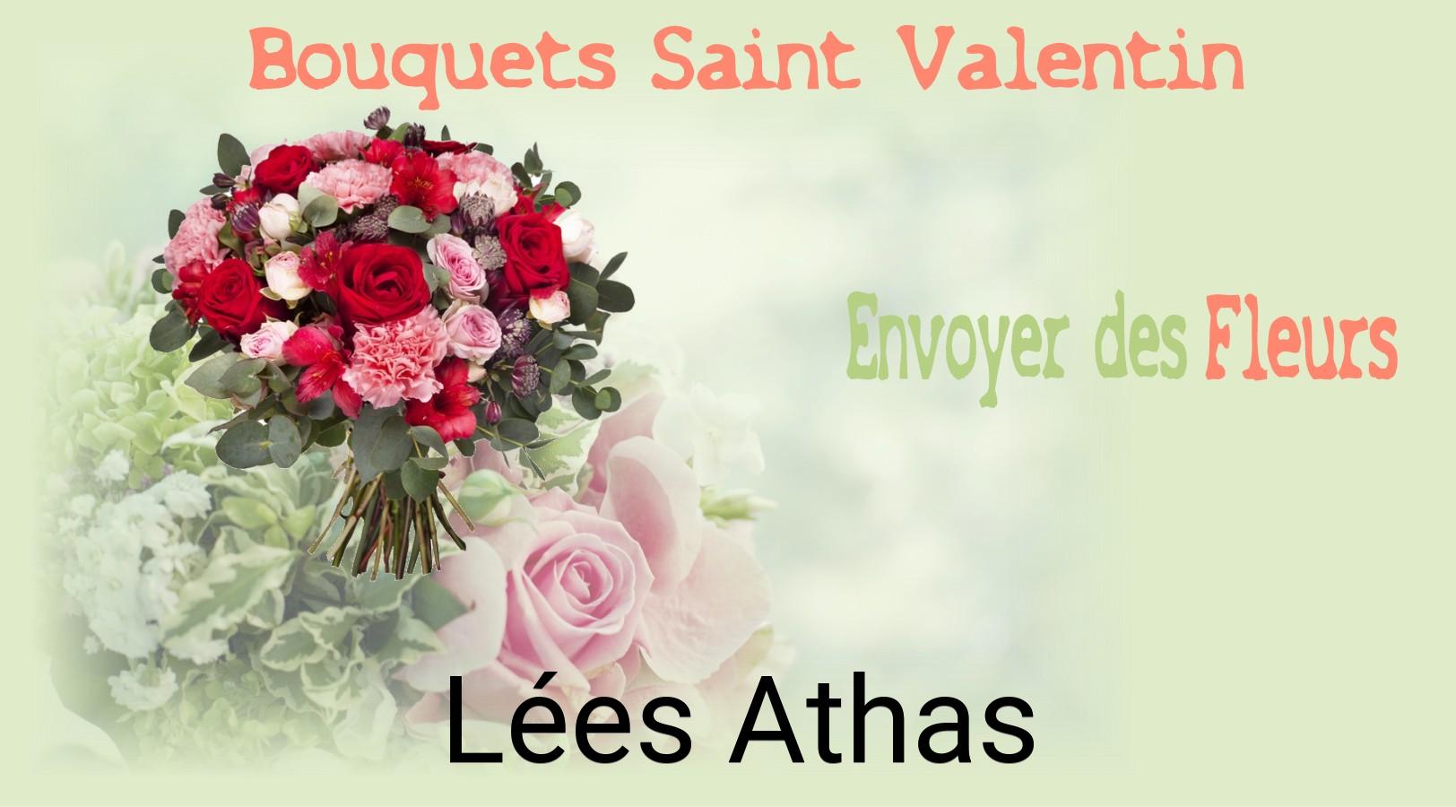 Roses de Saint-Valentin livrées à Lées-Athas
